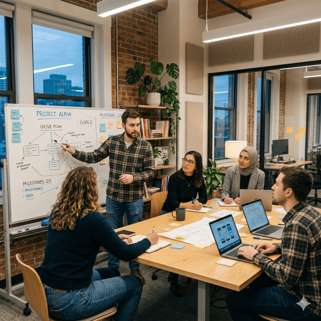 Senior software architect portrait